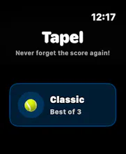Tapel - Padel Scoring on Apple Watch! gallery image