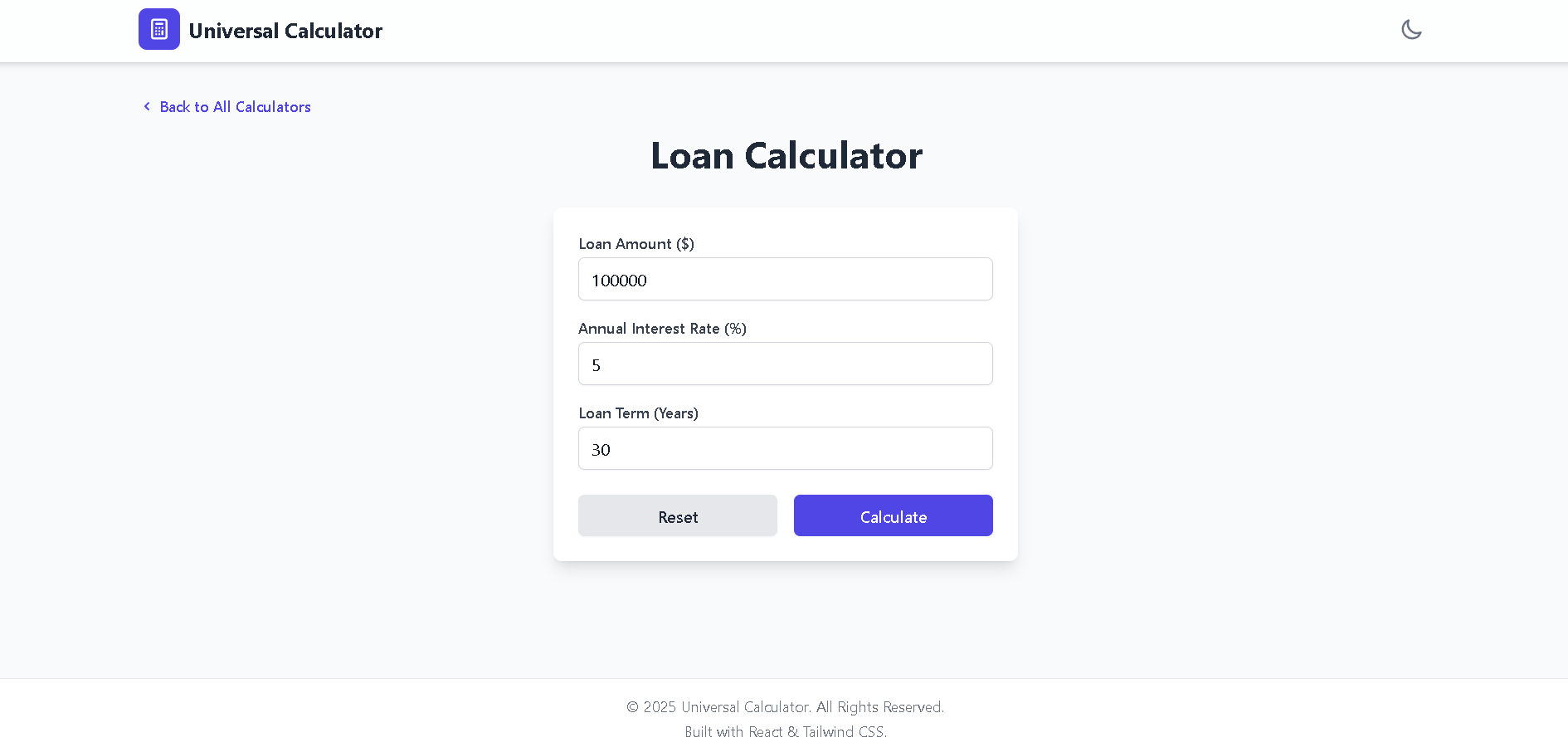Universal Calculator gallery image