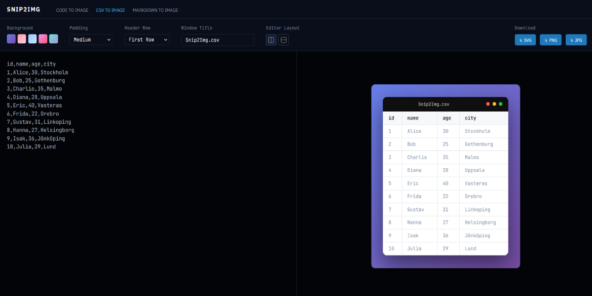 Snip2Img gallery image