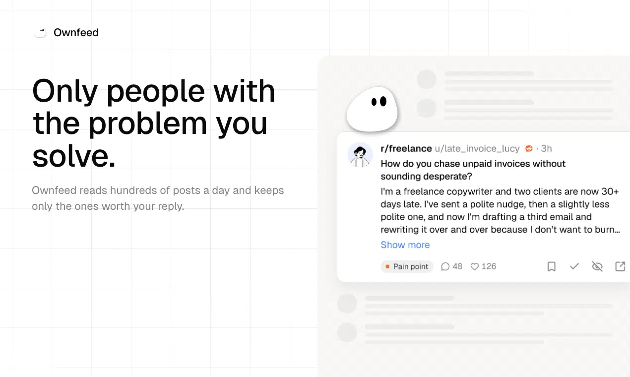 Ownfeed screenshot 5