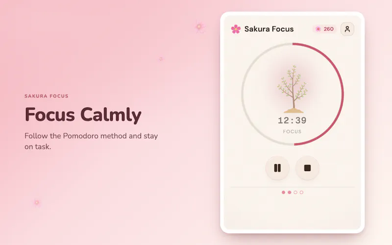 Sakura Focus screenshot 2