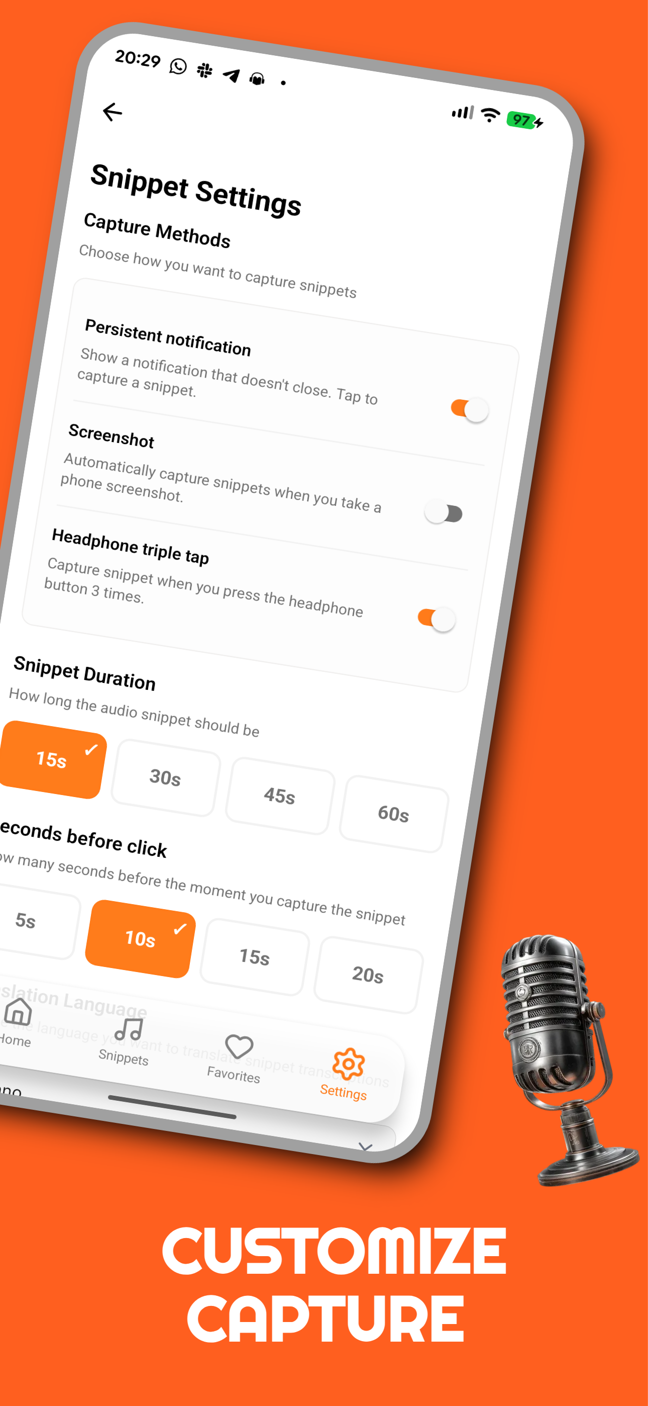 Podclip - Screenshot 5 showing product features and functionality