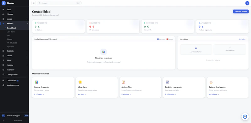 Clientum screenshot 2