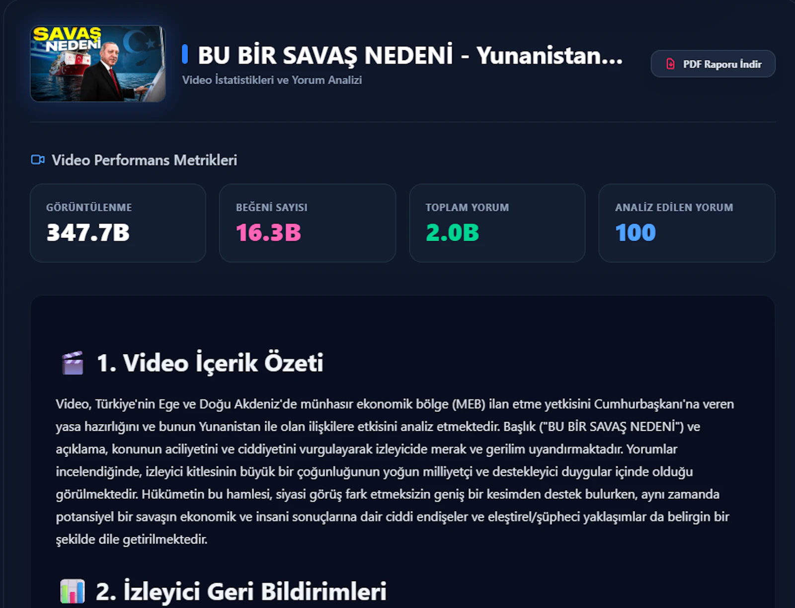 YTubeStats AI screenshot 5