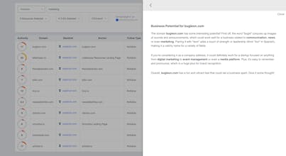 GoneDomains SEO Tool gallery image