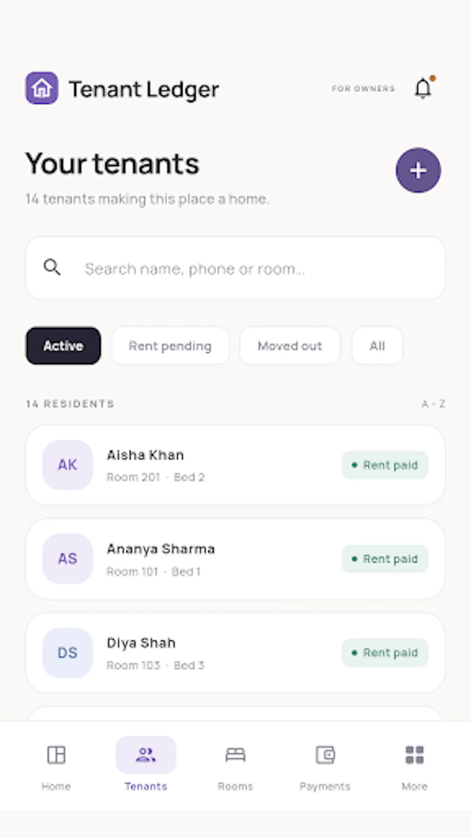PG Manager screenshot 3
