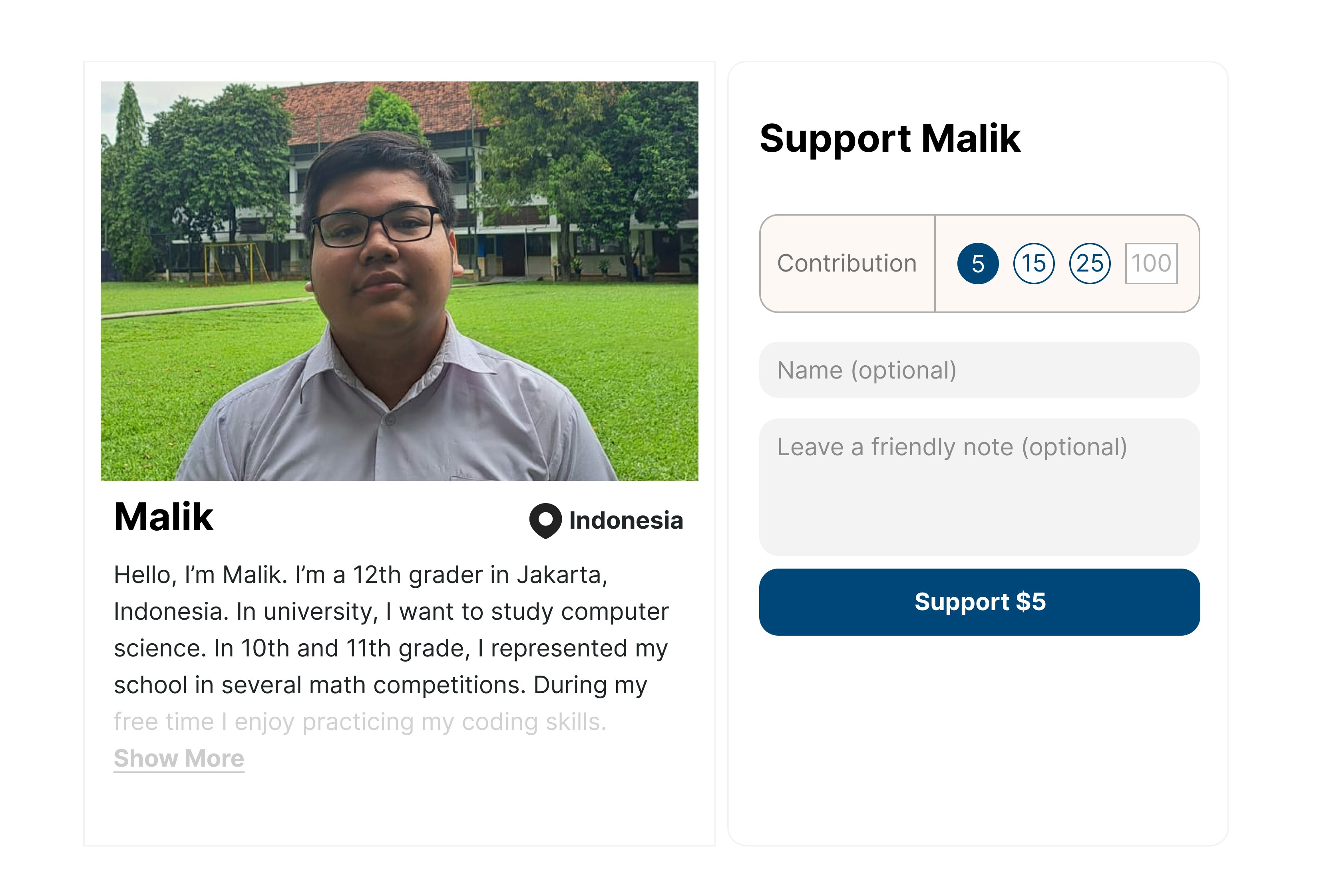 Giveku - Crowdfund students in developing countries media 2