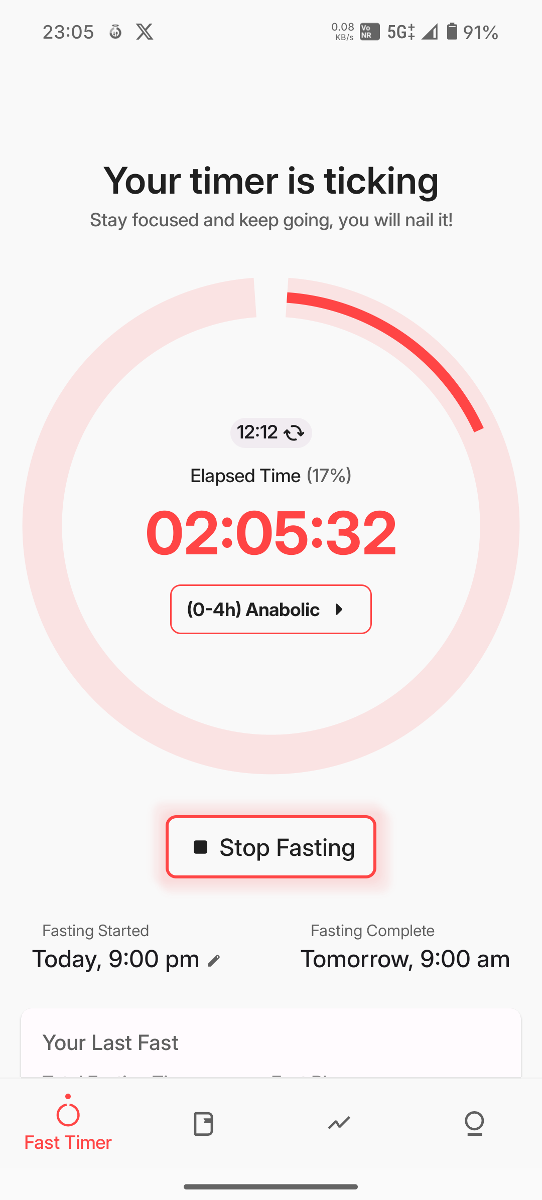 Zen - Intermitterende vasten -app media 1