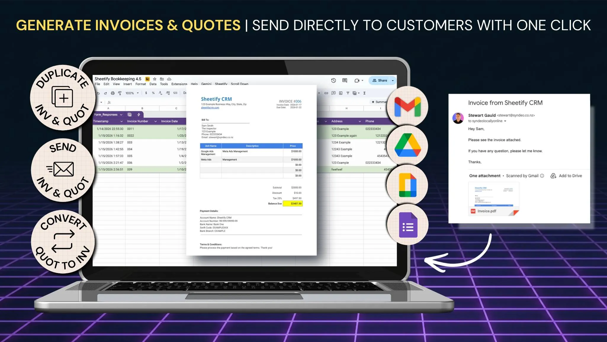 Sheetify Bookkeeping gallery image