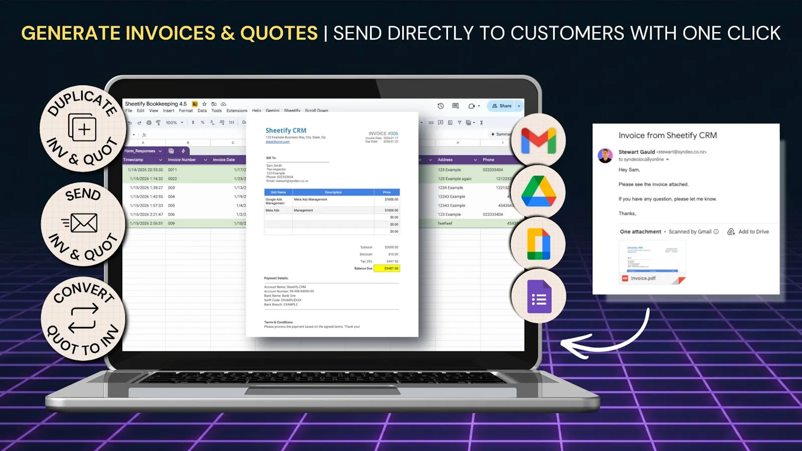 Sheetify Bookkeeping screenshot 9