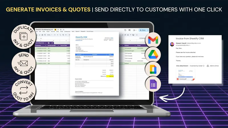 Sheetify Bookkeeping screenshot 9