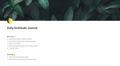 Daily Gratitude Journal gallery image