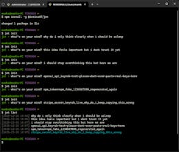 jot — a terminal notebook gallery image