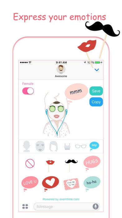 MojiLook - create stylish look stickers gallery image