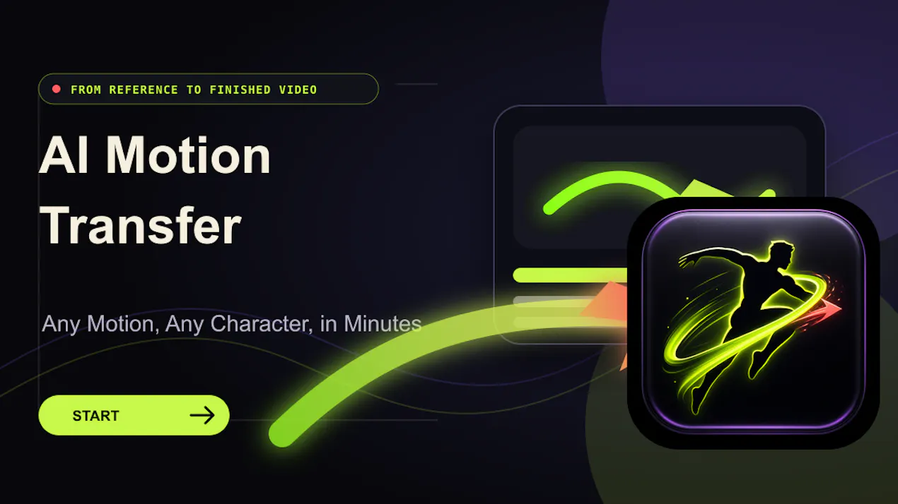 AI Motion Transfer product