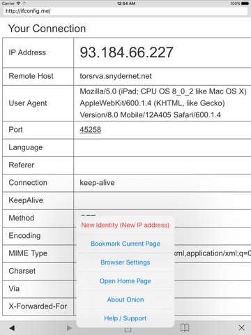 Onion - Anonymity Online (Tor-powered browser for iOS) gallery image