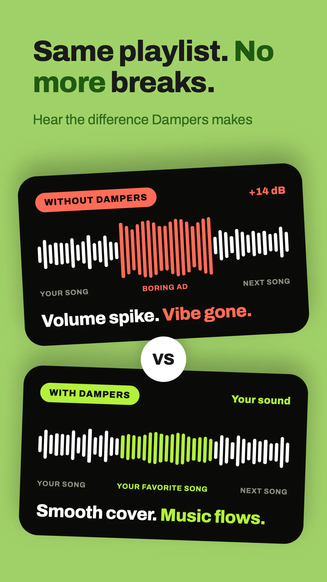 Dampers - Ads Remover for Spotify gallery image