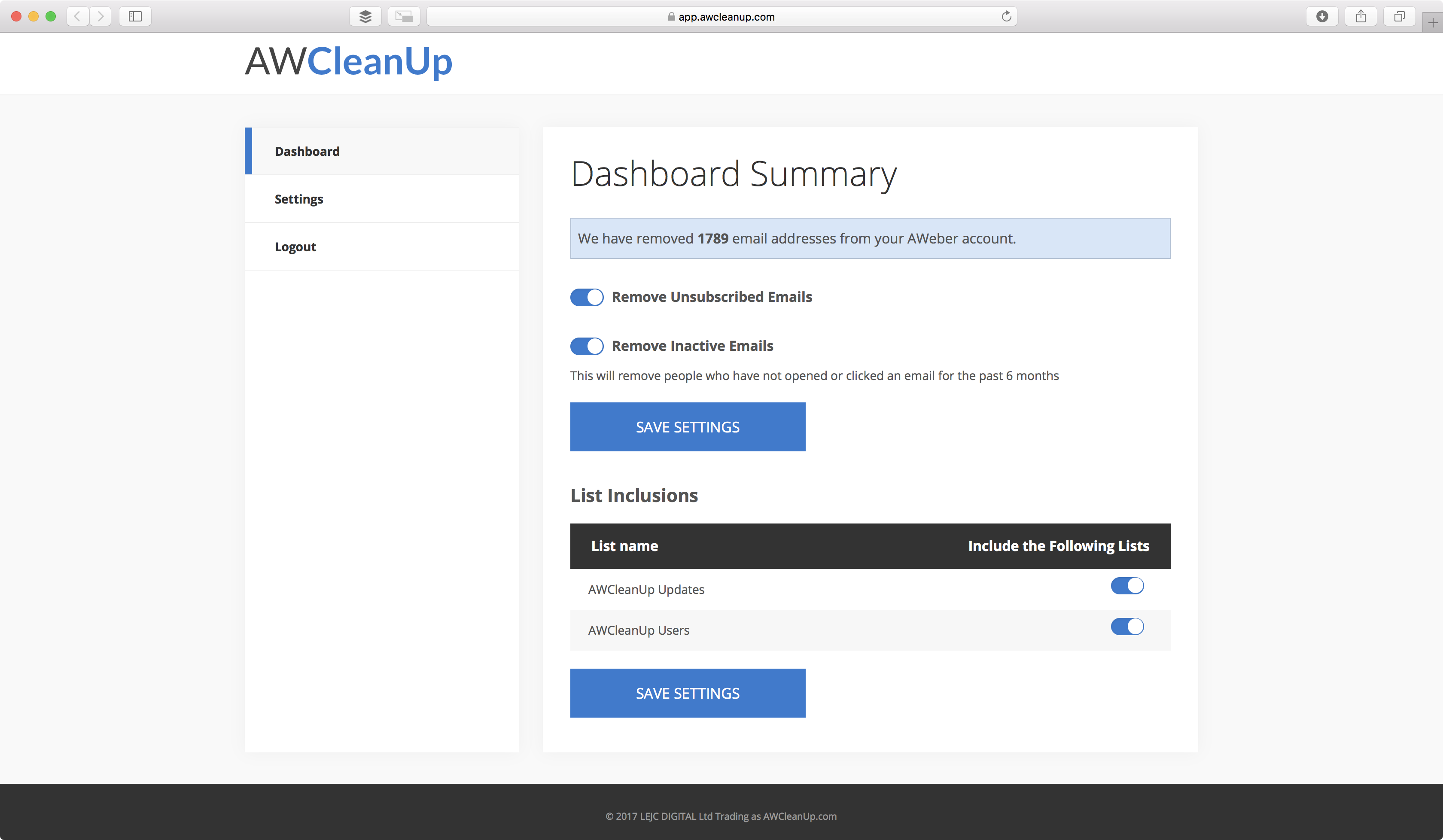 AWCleanUp gallery image