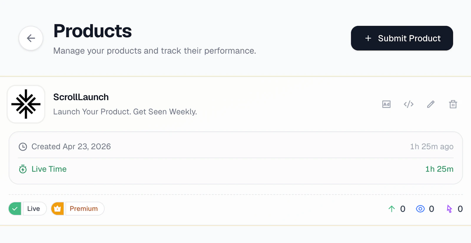 Scroll Launch screenshot 3