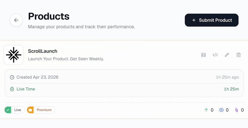 Scroll Launch screenshot 3