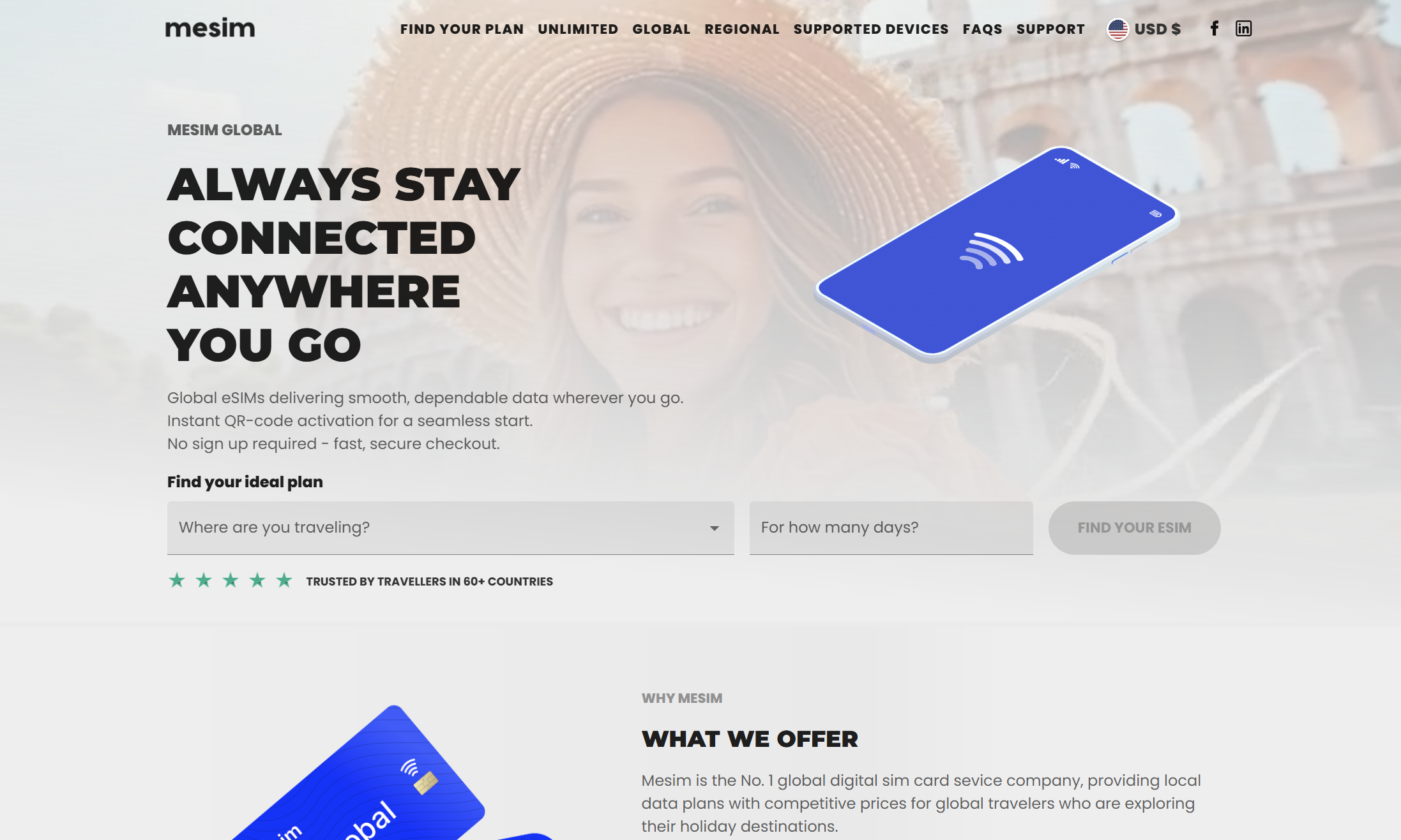 MeSim.io - Screenshot 4 showing product features and functionality