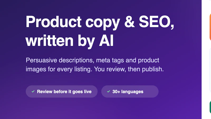 AI Store Optimiser screenshot 2