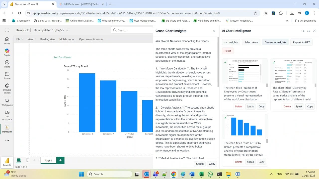 AI Chart Intelligence Tool gallery image