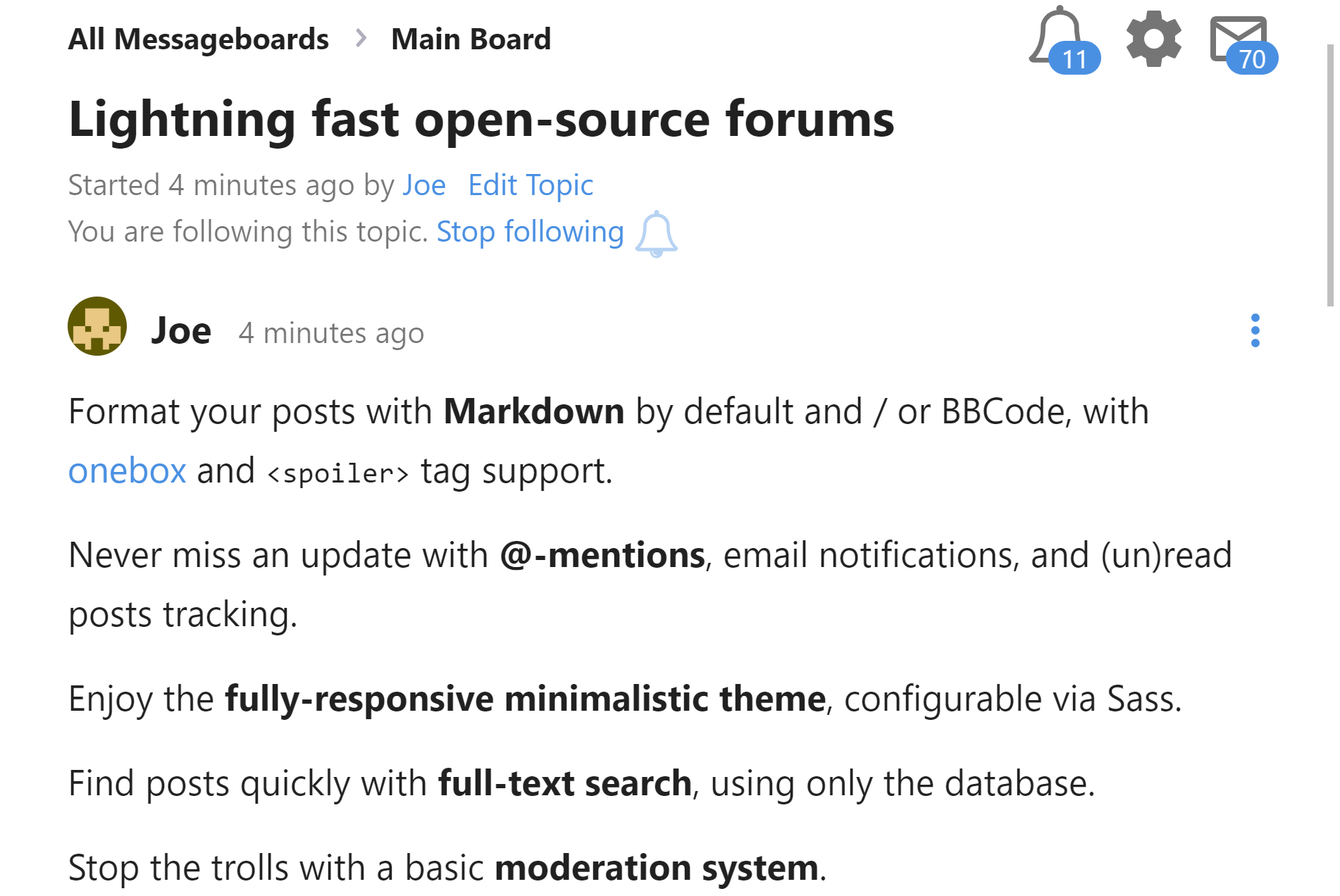 Thredded gallery image