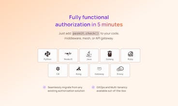 API-Integration Screenshot: Ein Screenshot der API-Integration von Permit.io, ermöglicht Entwicklern, ihre Anwendungen einfach mit der Berechtigungsverwaltungssuite zu verbinden.