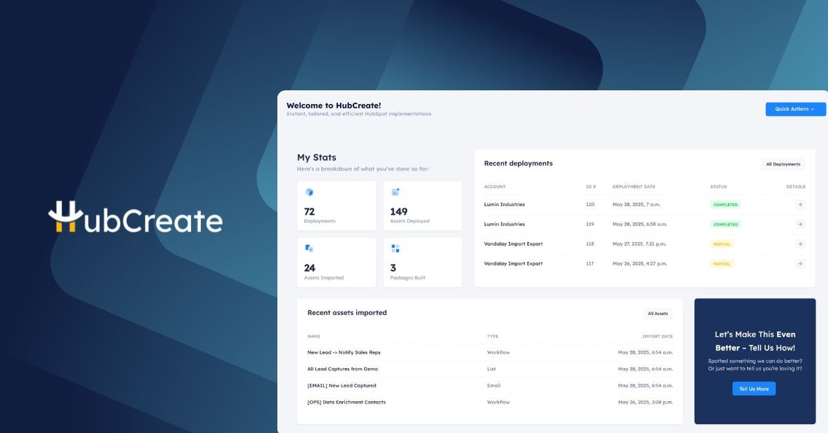 HubCreate gallery image