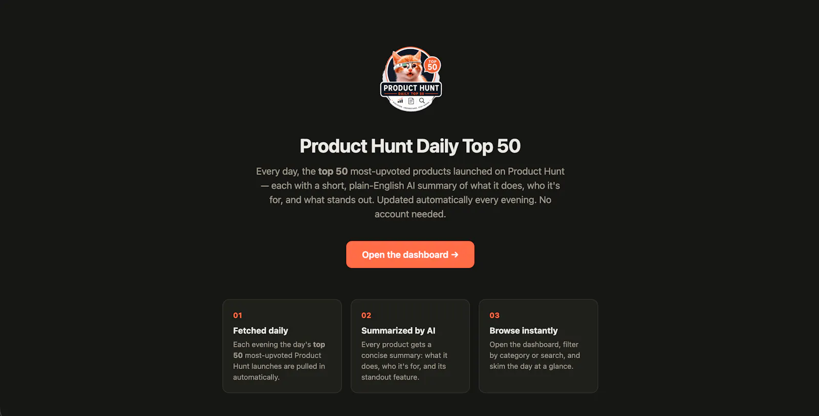 PH Daily Top 50 screenshot 1