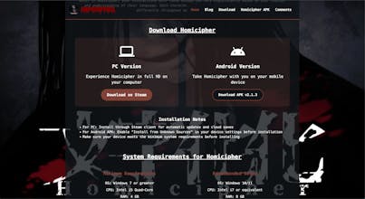 Homicipher gallery image