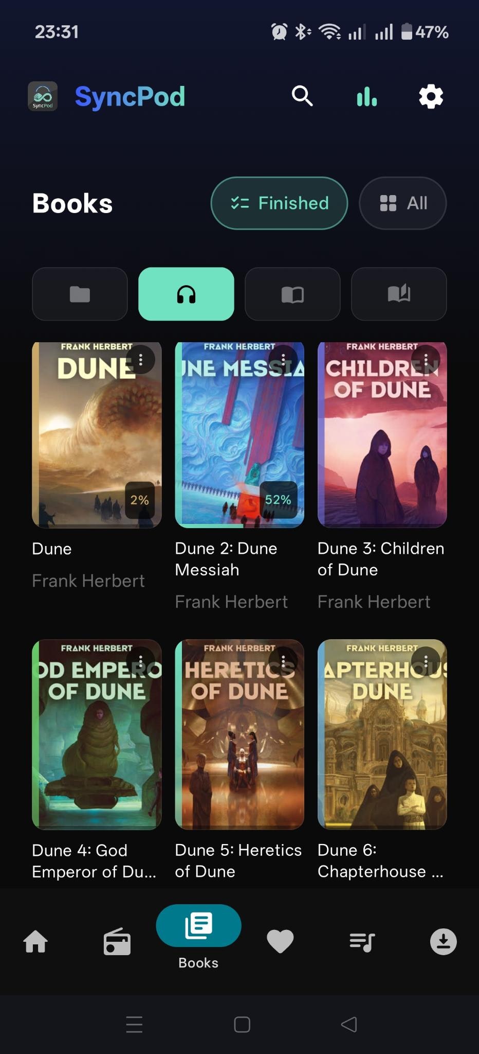 Syncpod: All in one audio and ebooks gallery image