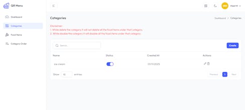 Smart QR Menu System gallery image
