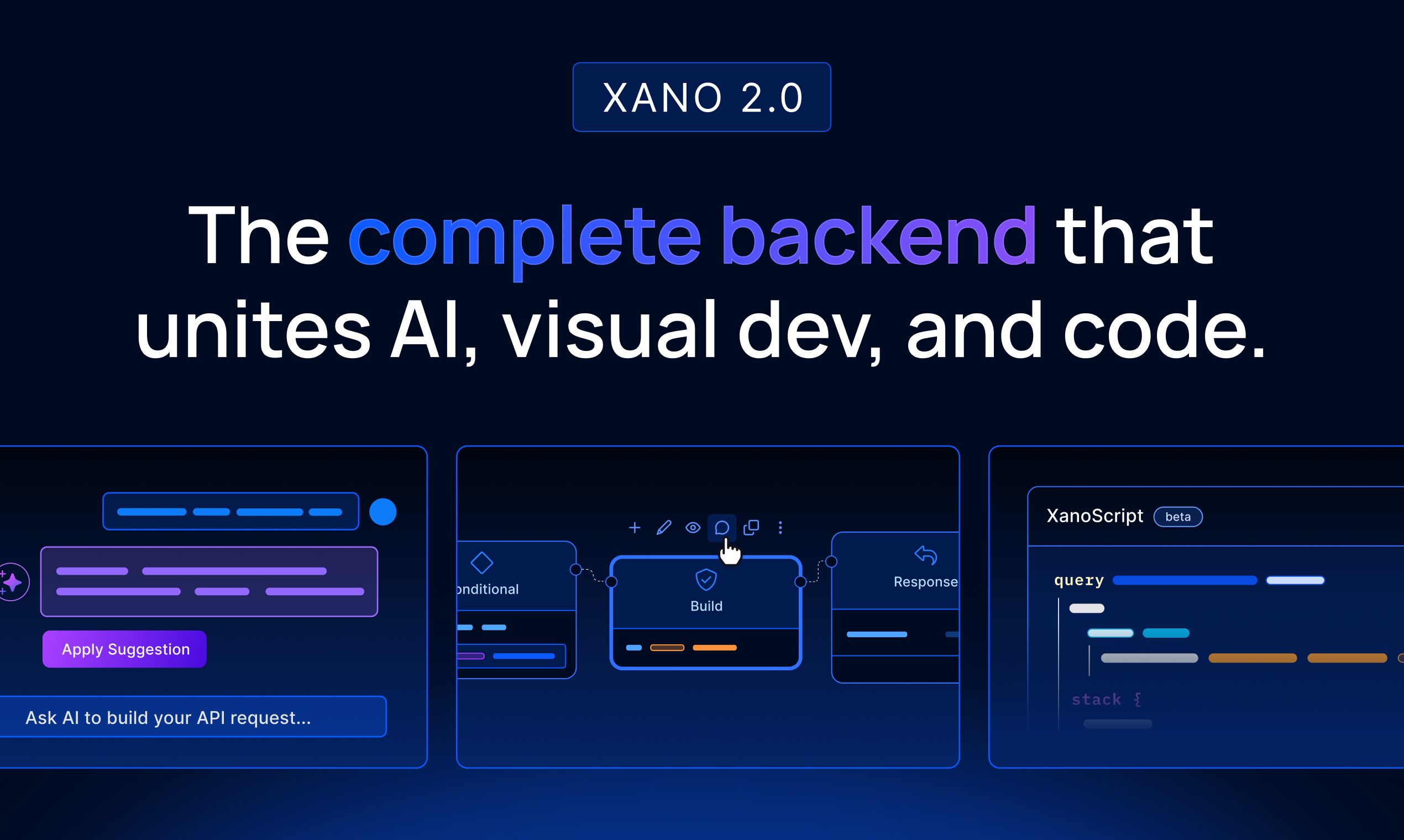 Xano 2.0 gallery image