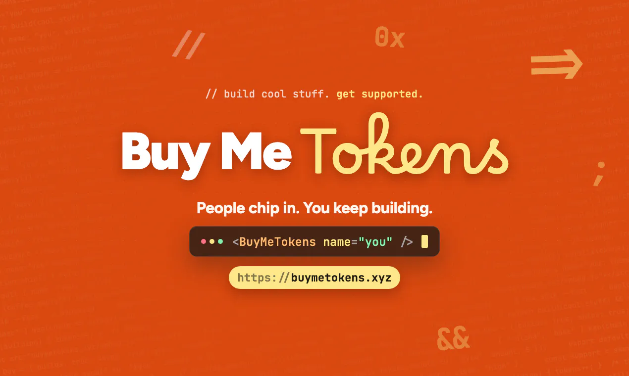 Buy me Tokens 截图 4