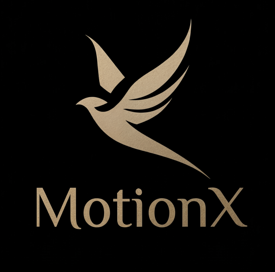 MotionX Studio - Product Hunt launch logo and brand identity