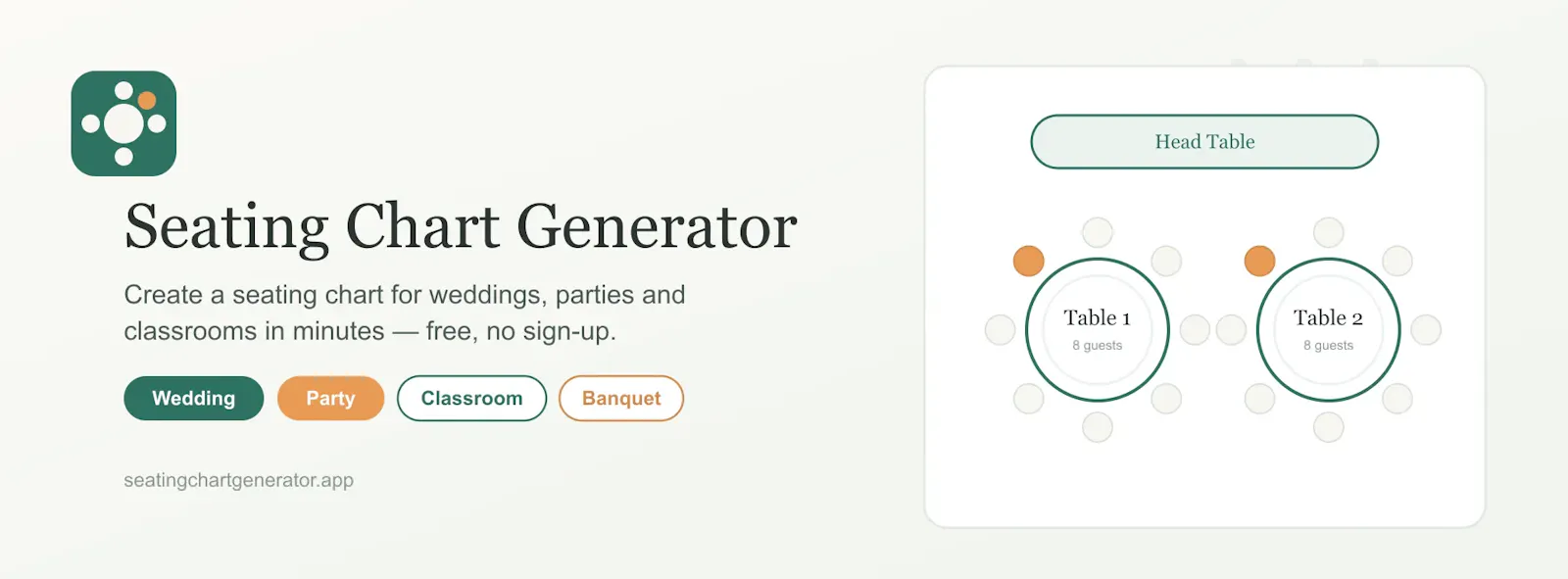 Seating Chart Generator screenshot 1