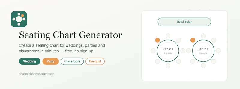 Seating Chart Generator screenshot 1