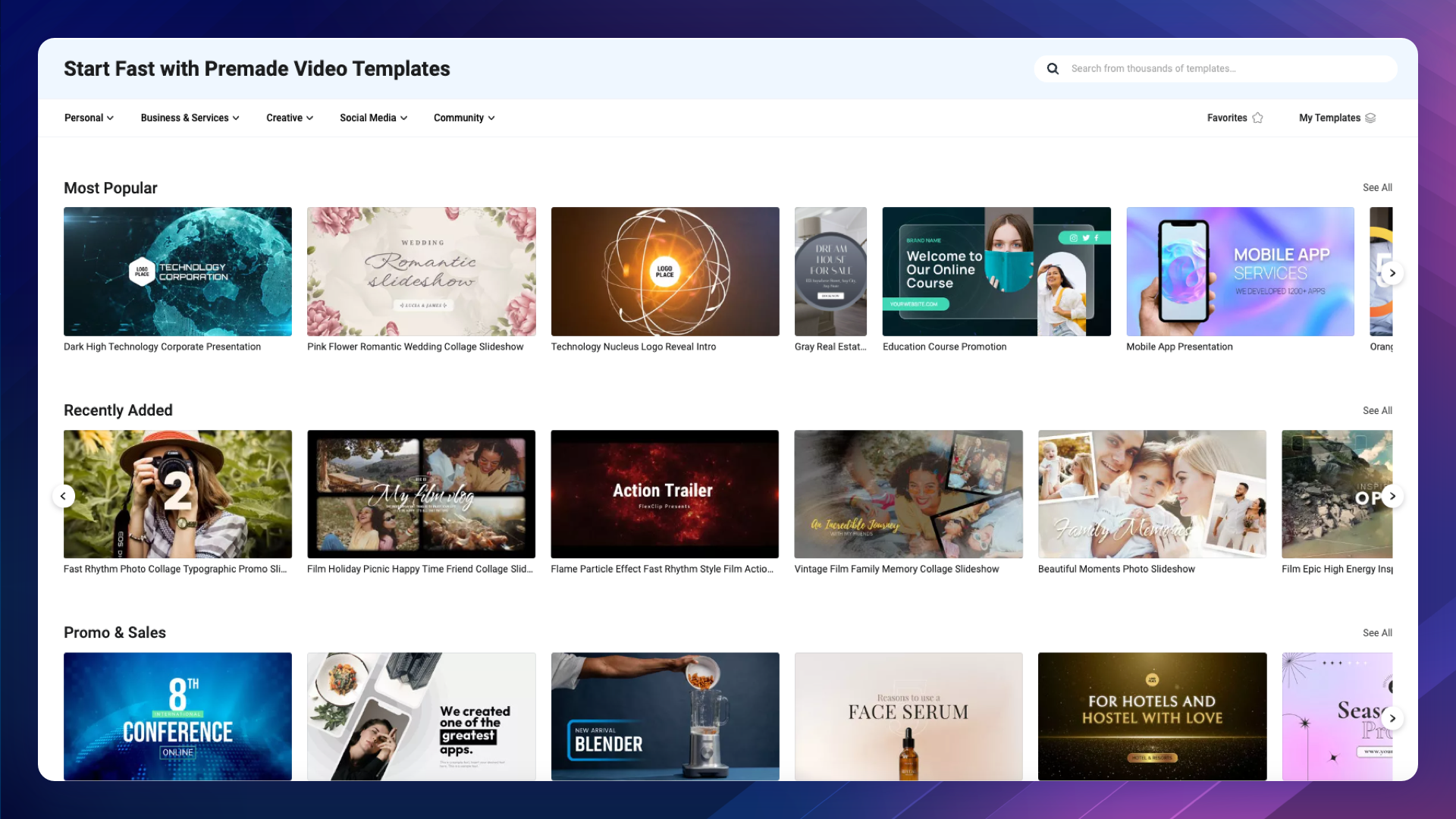 Flexclip — screenshot 3 showing tool features and UI