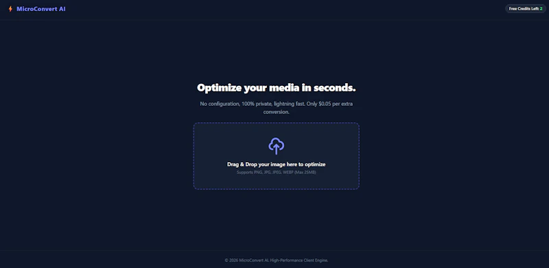 MicroConvert AI screenshot 1