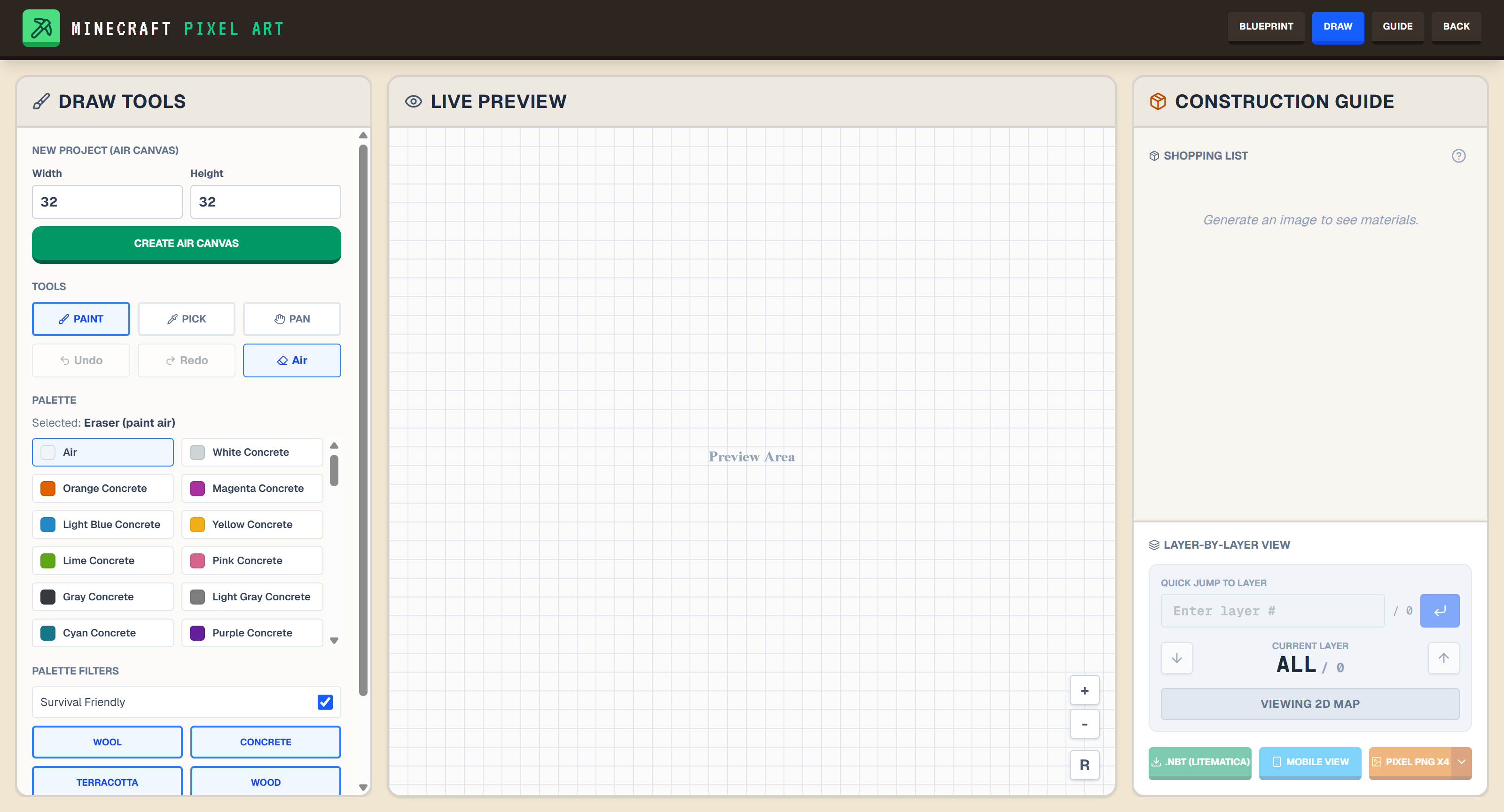 Minecraft Pixel Art — Image to Block gallery image