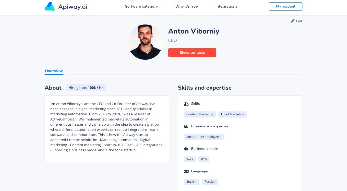 Apiway 2.0 gallery image