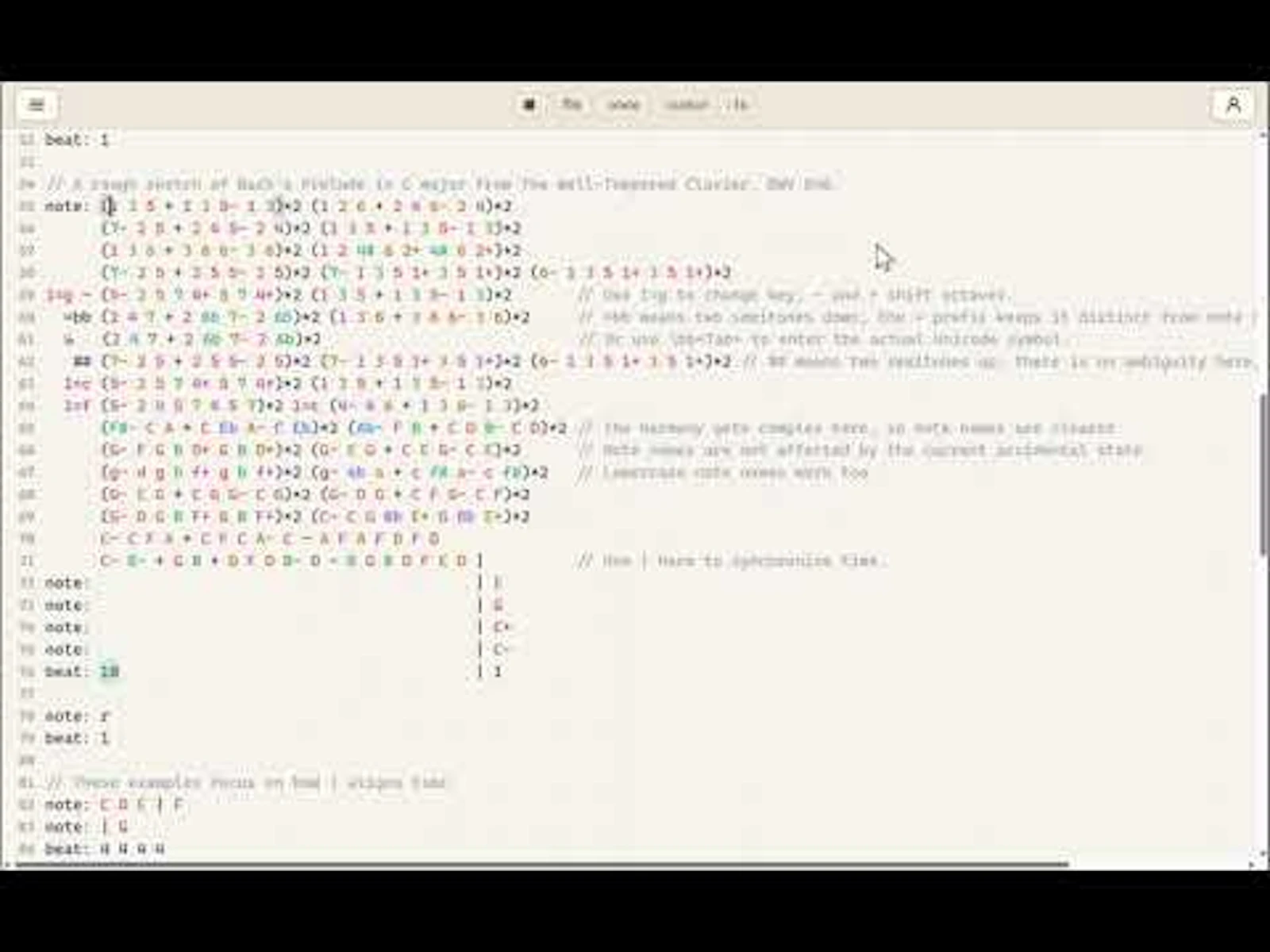 ch3 music editor screenshot 1 (video preview)