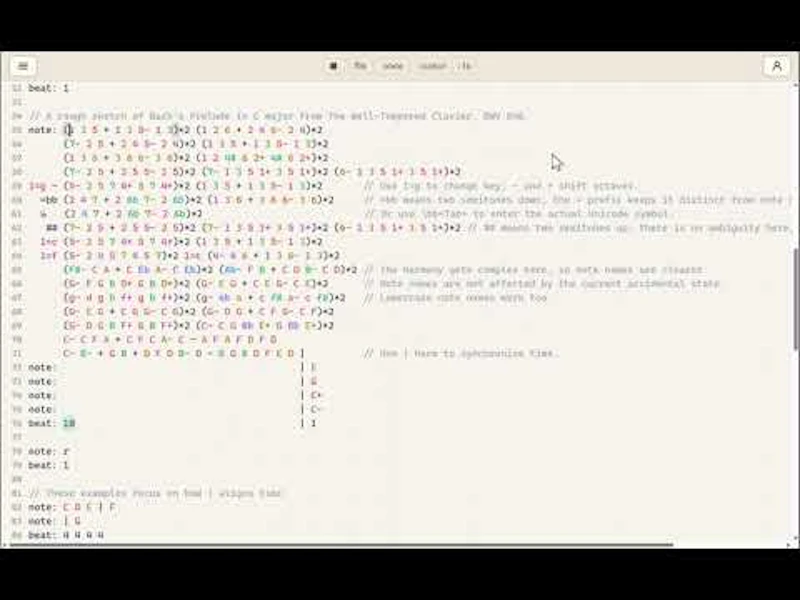 ch3 music editor screenshot 1 (video preview)