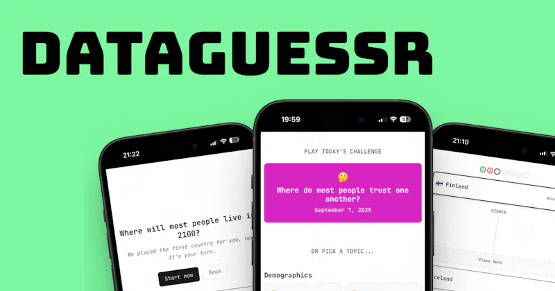 Dataguessr screenshot 1