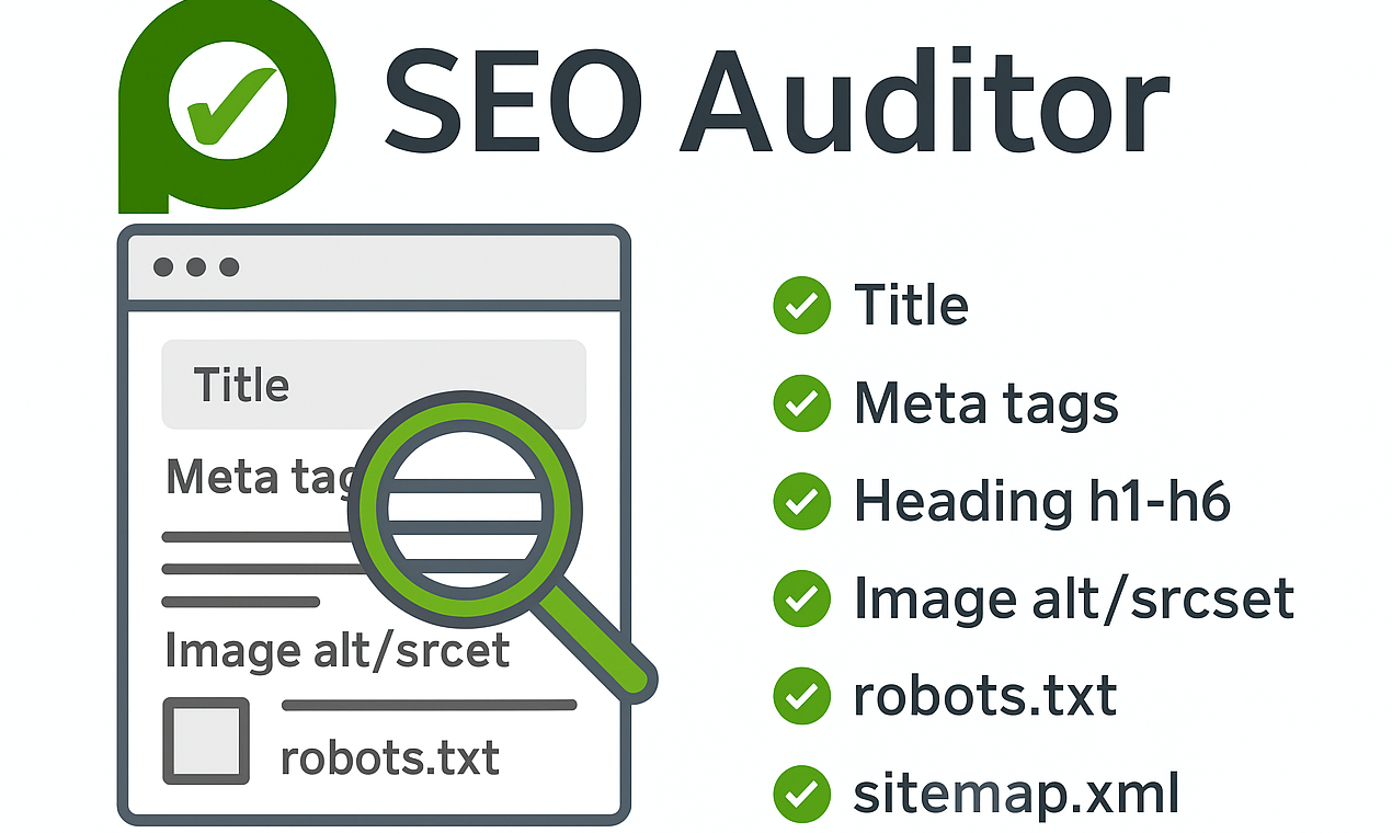 SEO審核員 - 開源技術SEO檢查器Chrome Extension media 1