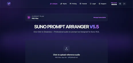 Suno Prompt Arranger gallery image