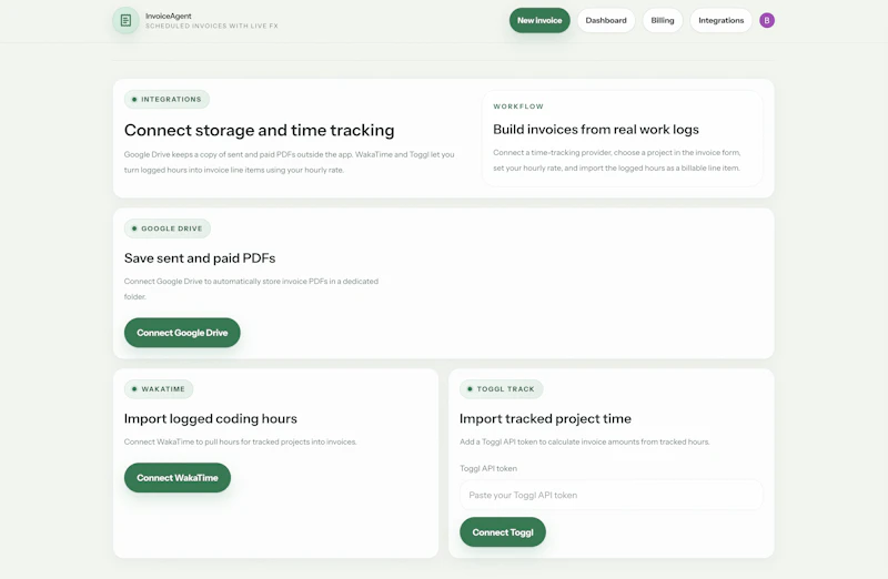 InvoiceAgent screenshot 3