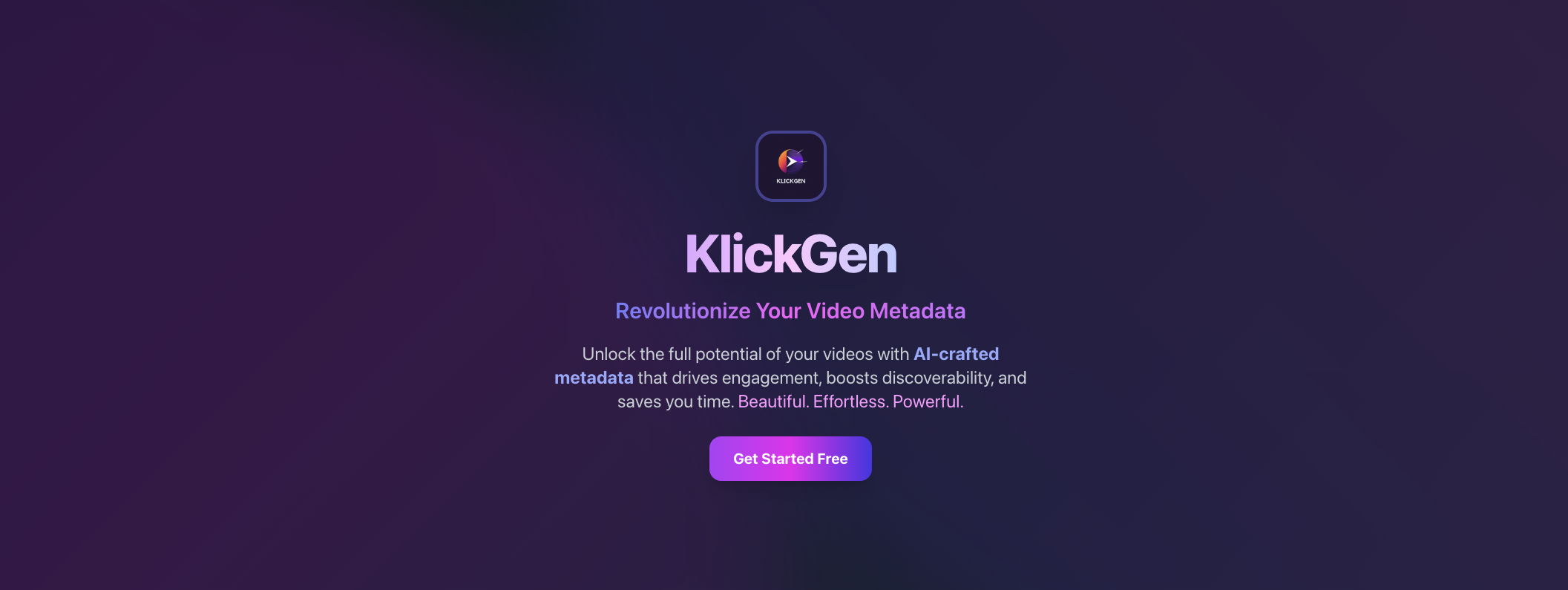 Tıklamak - Video meta verilerinizde devrim yaratın medya 1